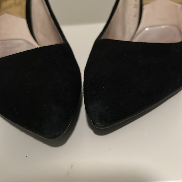 MICHAEL KORS | Black Suede Heels Pumps | 7.5 - Picture 4 of 11